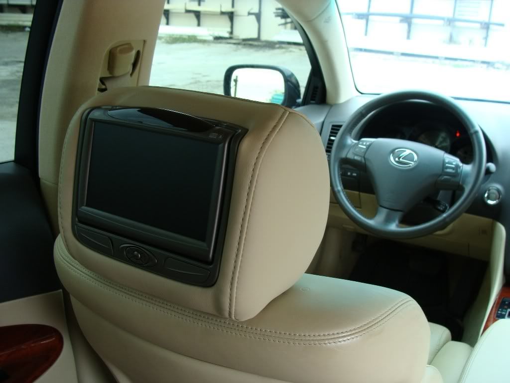 New mod DVD headrest monitor/player ClubLexus Lexus Forum Discussion